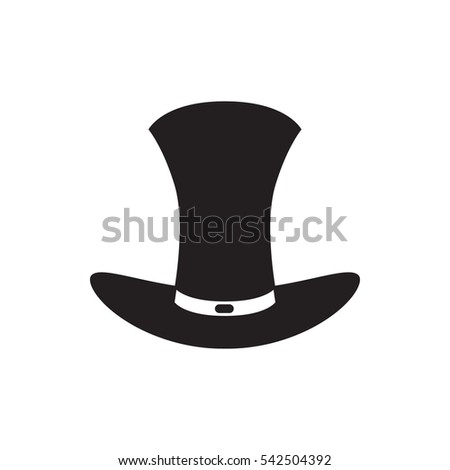 Hat Icon Simple Filled Hat Vector Stock Vector 590791205 - Shutterstock