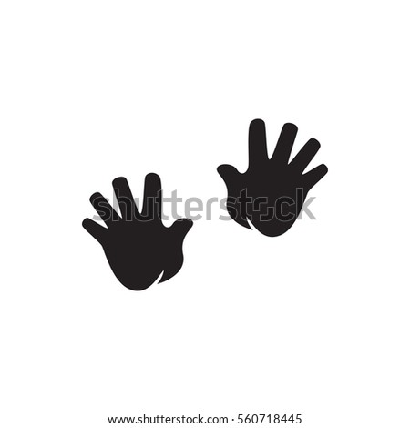 Download Baby Hands Icon Illustration Isolated Vector Stock Vector 560718445 - Shutterstock