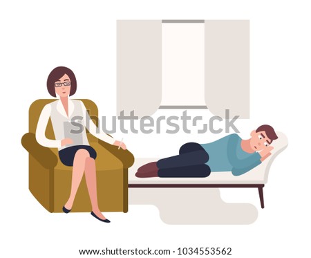 Cartoon Psychologist Stock Images, Royalty-Free Images & Vectors ...