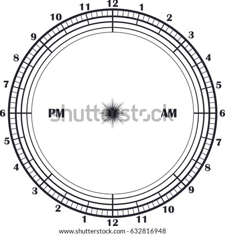 time management daily planner clock 24 hours organizer