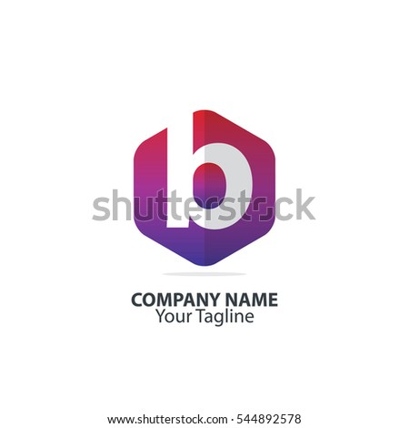 Initial Letter B Hexagon Logo Stock Vector 544892578 - Shutterstock