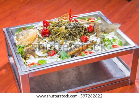 braised fish with pickle