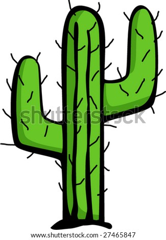 Prickly Pear Nopal Plant Stock Vector 85356850 - Shutterstock