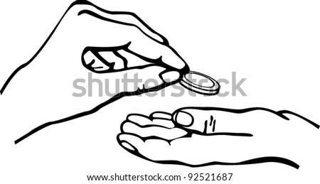 Hands giving and receiving money Stock Photos, Images, & Pictures ...