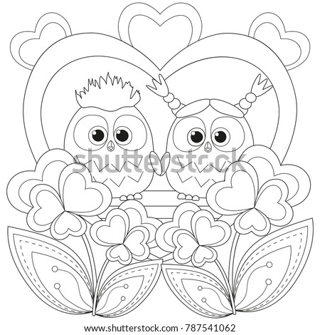 valentines day coloring pages owl city - photo #9