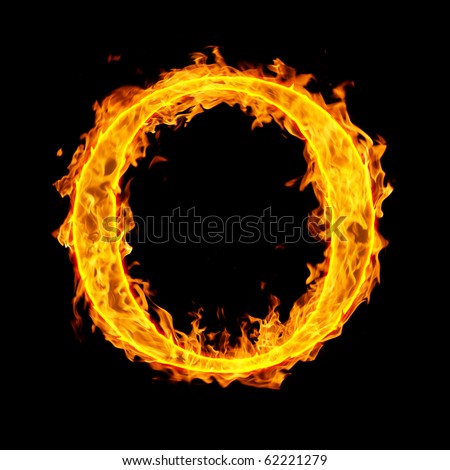 Letters Symbols Fire Letter O Stock Illustration 133464944 - Shutterstock