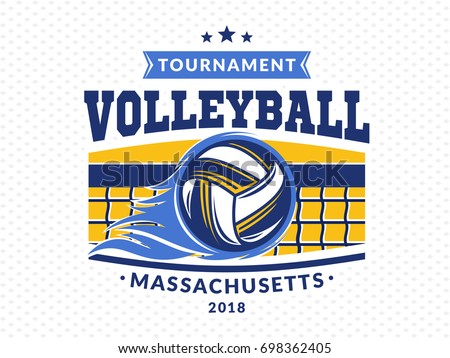 Download Volleyball Logo Emblem Icons Designs Templates Stock ...