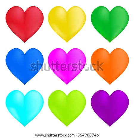 Heart Color Stock Images, Royalty-Free Images & Vectors | Shutterstock