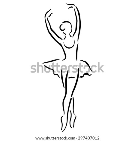 Woman Silhouette Love Heart Line Art Stock Illustration 114317374 ...