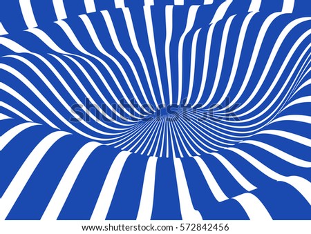 Blue And White Stripe Background Stock Images, Royalty 