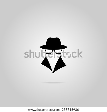 Uncle Sams Hat On White Background Stock Vector 487433740 - Shutterstock