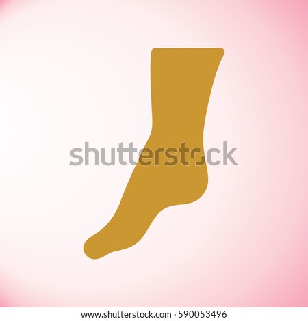 Vector Illustration Flat Design Colorful Socks Stock Vector 574453435