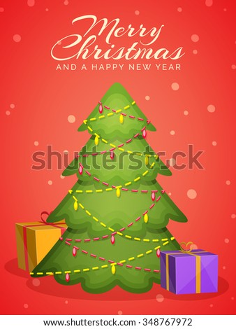 christmas tree flyer