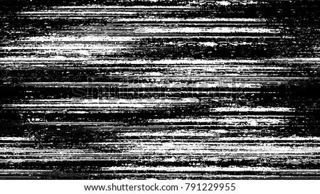 Dry Brush Strokes Scratches Retro Grunge Stock Vector (Royalty Free ...