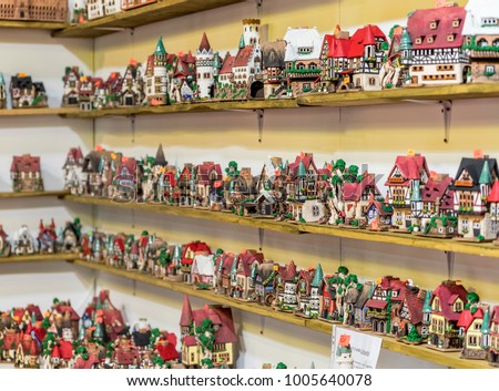 Milan Italy December 2017 Cute Souvenirs Stock Photo (Royalty Free ...