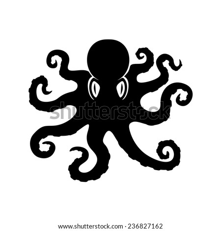 Octopus Silhouette Stock Images, Royalty-Free Images & Vectors