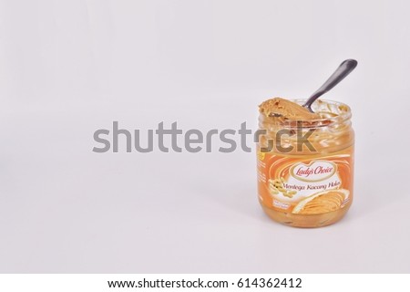 PUCHONG, MALAYSIA - 3, APRIL 2017 : Lady's Choice peanut butter. Lady's Choice is a product by Unilever, a British-Dutch company and the world's largest producer of food spread.