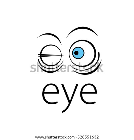 Vector Logo Eye Stock Vector 528551632 - Shutterstock