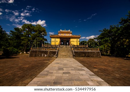 Minh Mang Tomb hue Vietnam