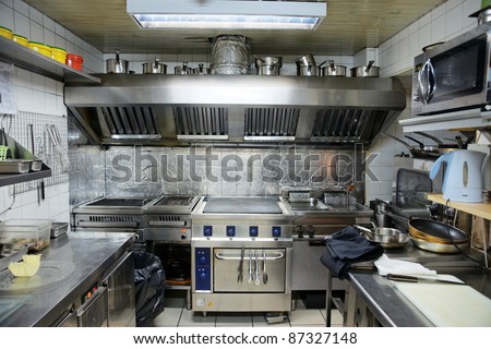 Restaurant Kitchen Interior restaurant kitchen stock images, royalty-free images & vectors Restaurant Kitchen Interior restaurant kitchen stock images, royalty-free images & vectors