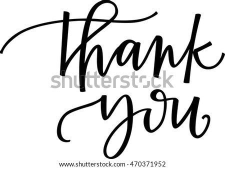 Cursive Thank You Stock Images, Royalty-Free Images & Vectors ...