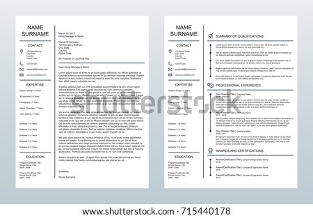 vector minimalist creative cover letter one stock photo photo illustration cover letter