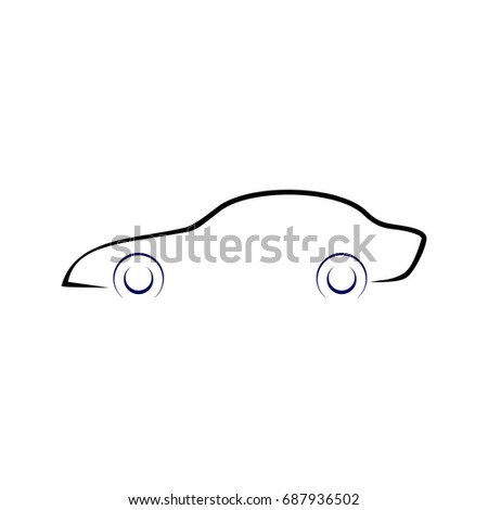 Fast Moving Car Tire Shapes On Stock Vector 114769672 - Shutterstock