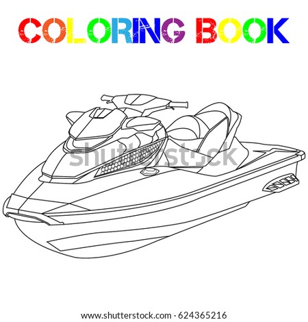 Ski Boat Stock Vectors, Images & Vector Art | Shutterstock