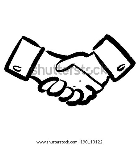 Handshake Icon Stock Vector 159952214 - Shutterstock