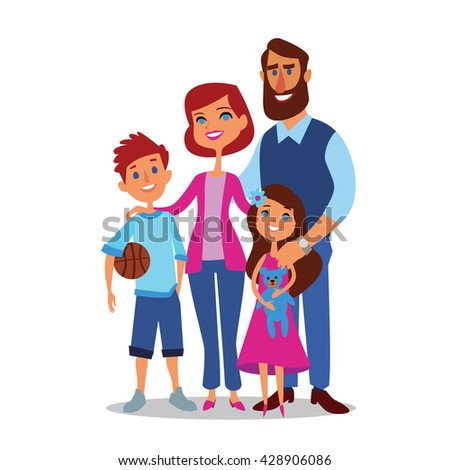 Filipinos Family Filipinos Traditional Costume Stock Illustration ...