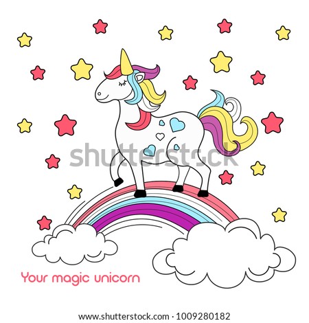 magic walking unicorn