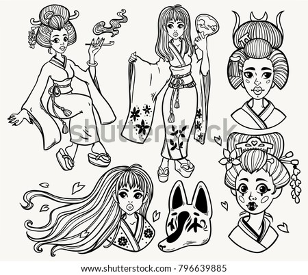 asian pins