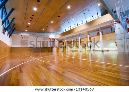 Perspective View Basketball Indoor Sport Court Stock Photo (100 ... Perspective View Basketball Indoor Sport Court Stock Photo (100 ...