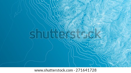 Topographic Map Background Concept Stock Vector 271641728 - Shutterstock