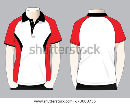 Polo Shirt Design Stock Vector 673000735 - Shutterstock
