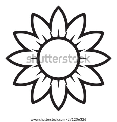Download Simple Flower Outline Stock Photos, Royalty-Free Images ...