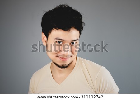 Gay guy winking