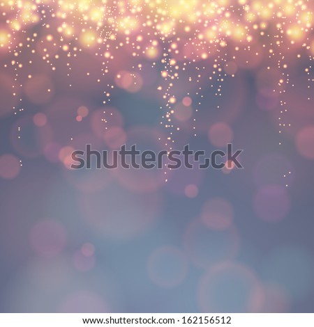 Empty Snowglobe Against Bright Defocused Background Stock Vector ...