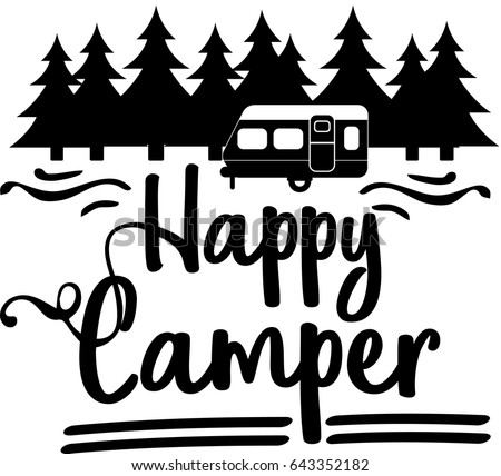 Camper Silhouette Stock Images, Royalty-Free Images & Vectors ...