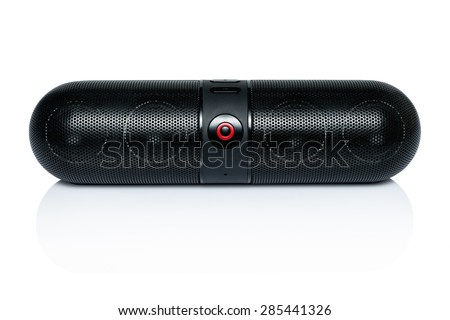 Bluetooth speaker on a white background