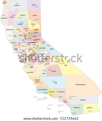 California Map Stock Photos, Images, & Pictures | Shutterstock