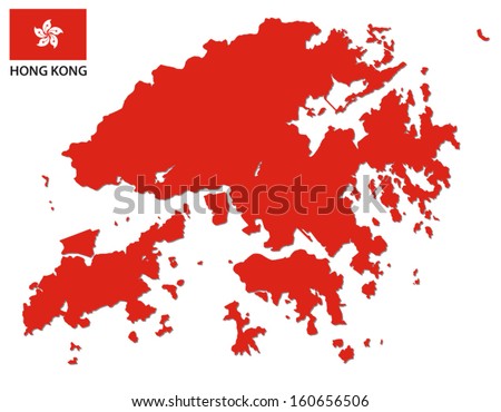 Hong Kong Island Map Stock Photos, Hong Kong Island Map Stock ...