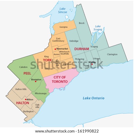 Toronto Map Stock Images, Royalty-Free Images & Vectors | Shutterstock