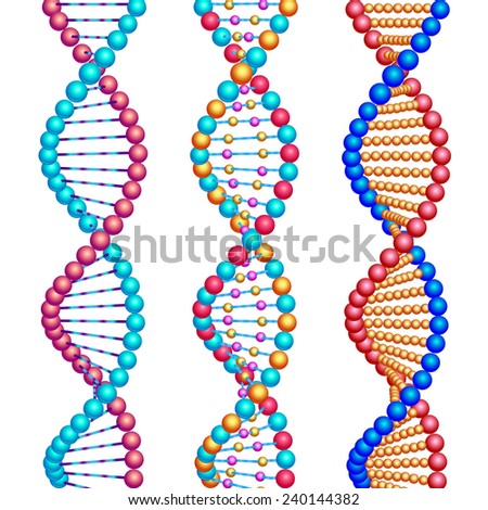 Image Dna Molecule Showing Destruction Eps Stock Vector 97887209 - Shutterstock
