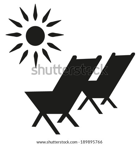 Beach Chair Vector Beach Chair Vector