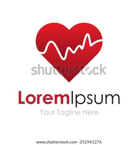 Heart Beat Logo Stock Vector 487569058 - Shutterstock