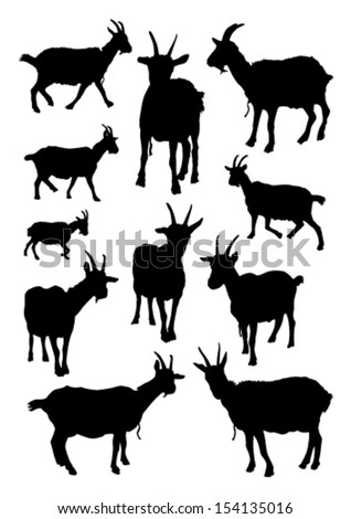 Goat Stock Vectors Vector Clip Art Shutterstock Goat Stock Vectors Vector Clip Art Shutterstock