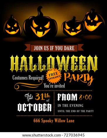 halloween invitation background
