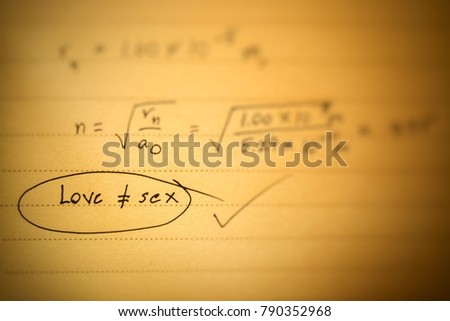 Inequality Of Love Not Equal To In Mathematical Equation Focus Text Love Inequality Of Love Not Equal To In Mathematical Equation Focus Text Love