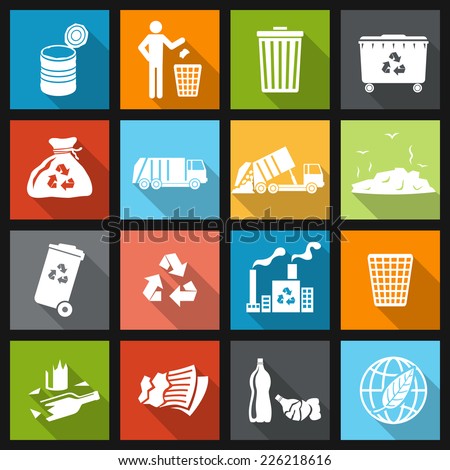 Recycling pictograms Stock Photos, Images, & Pictures | Shutterstock